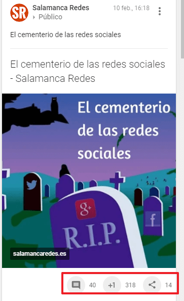 contenido viral en google+